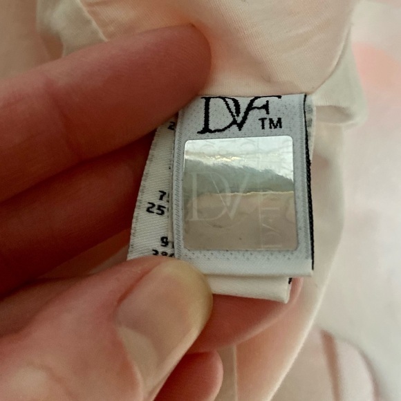 DVF Diane Von Furstenberg Women’s Size 4 Carpreena Rose Jacquard Mini Dress - Picture 12 of 15